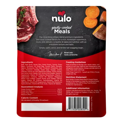 Nulo Gently Cooked Beef + Sweet Potato 9oz