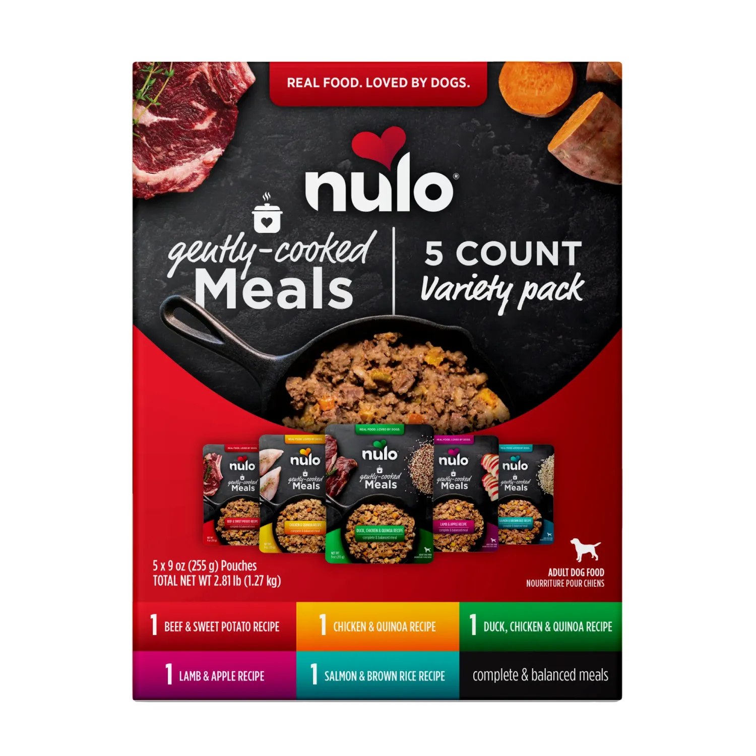 Nulo Gently Cooked Variety Pack 5x9oz