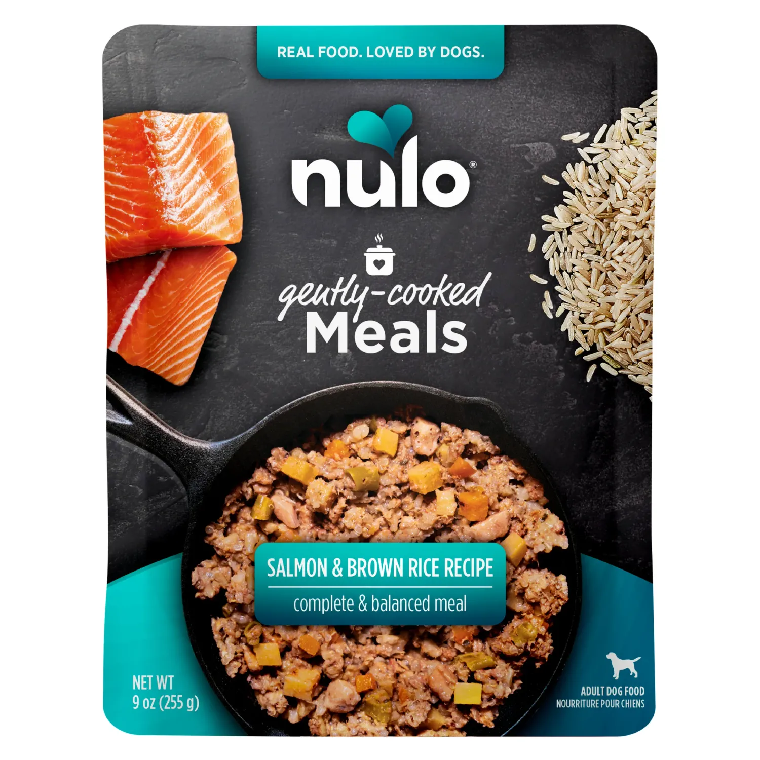 Nulo Gently Cooked Salmon + Brown Rice 9oz