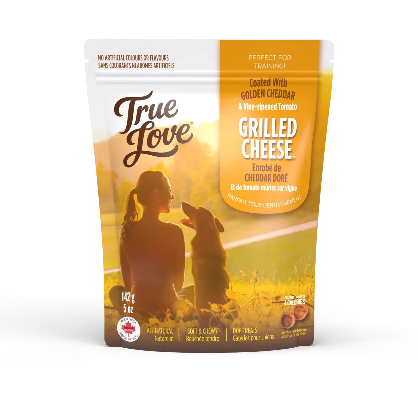 True Love Soft Chew Grilled Cheese Dog Treat 5oz