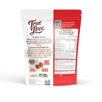 True Love Soft Chew Sunday Pot Roast Dog Treats 5oz