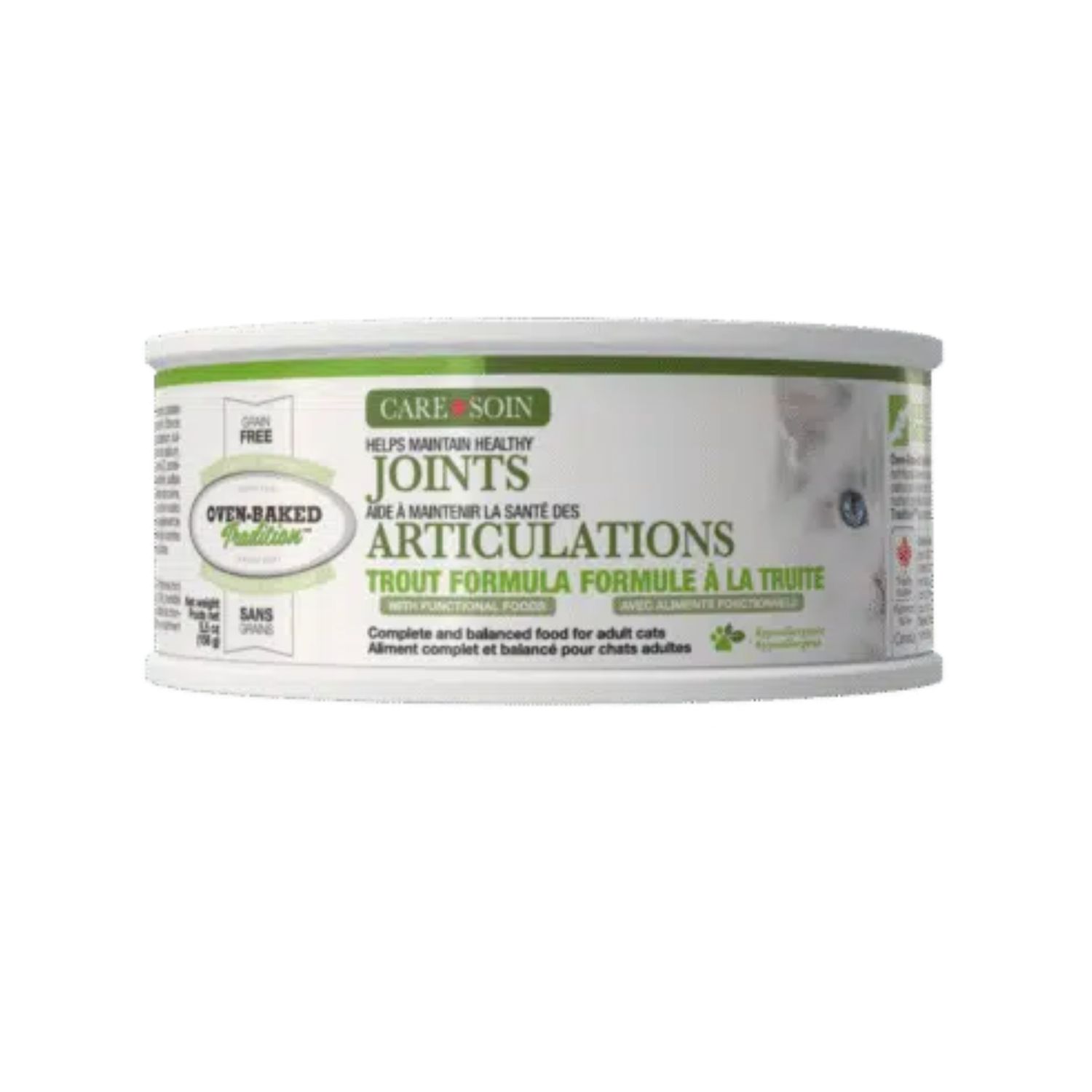Oven-Baked Tradition Grain Free Care Joints Trout Pate Cat 5.5oz