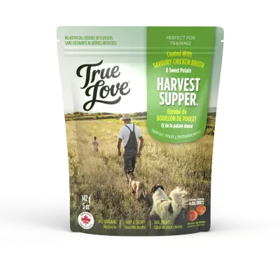 True Love Soft Chew Harvest Supper Dog Treats 5oz