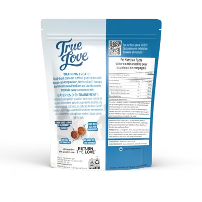 True Love Soft Chew Northern Salmon Dog Treats 5oz