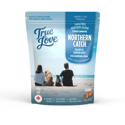 True Love Soft Chew Northern Salmon Dog Treats 5oz