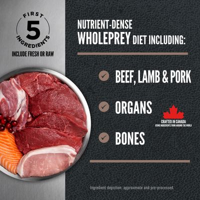 Orijen Wild Reserve Farm-Raised Beef &amp; Lamb Recipe Dog Food