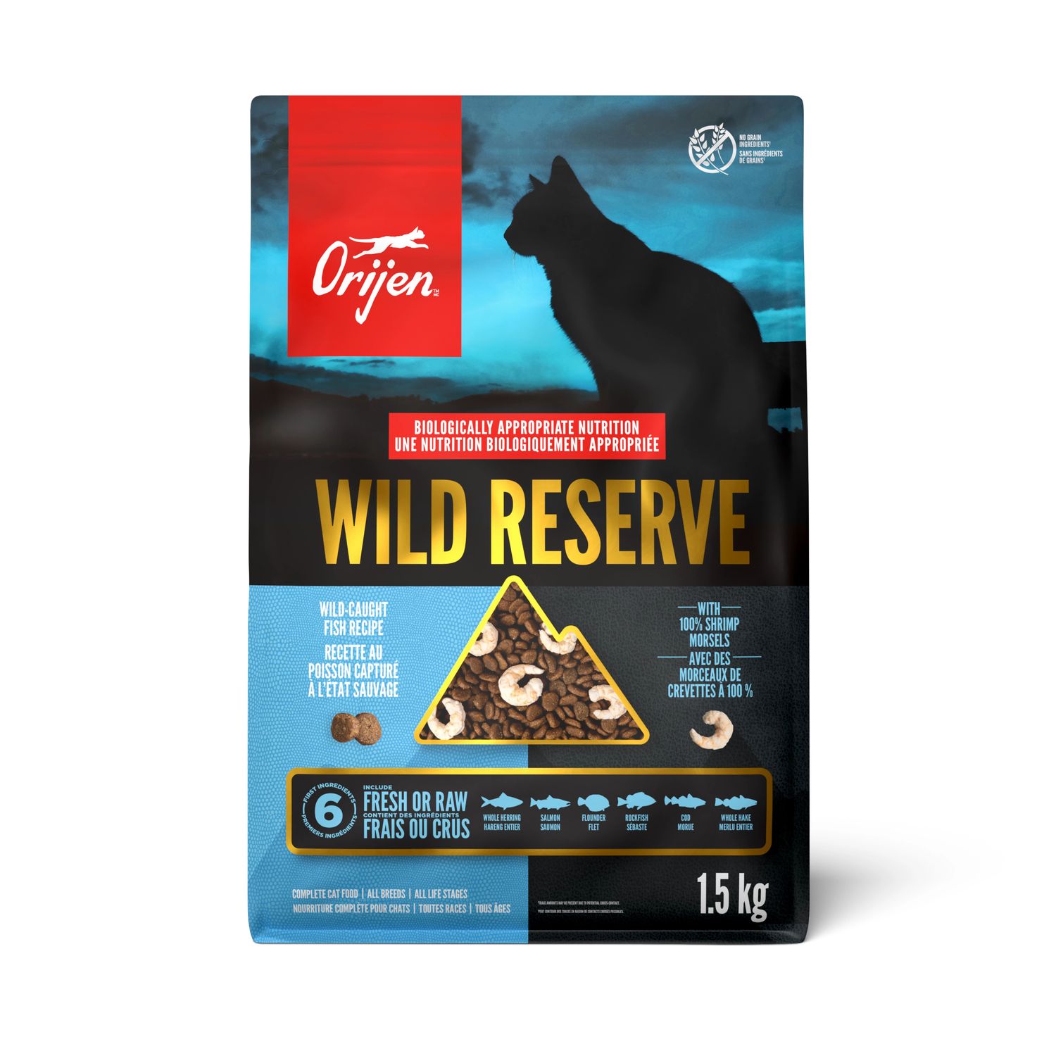 Orijen Wild Reserve Wild-Caught Fish Recipe Cat Food