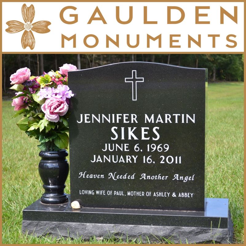 Premium Single Monument Bundle - Jet Black Granite - 24" x 6" x 26"