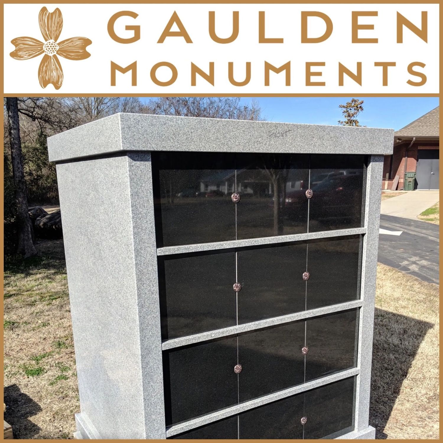 24 Niche Columbarium - Two Sided Design  ***PLEASE CALL FOR A CUSTOM QUOTE***