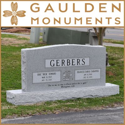 Family Companion Upright Headstone Family Companion Upright Headstone