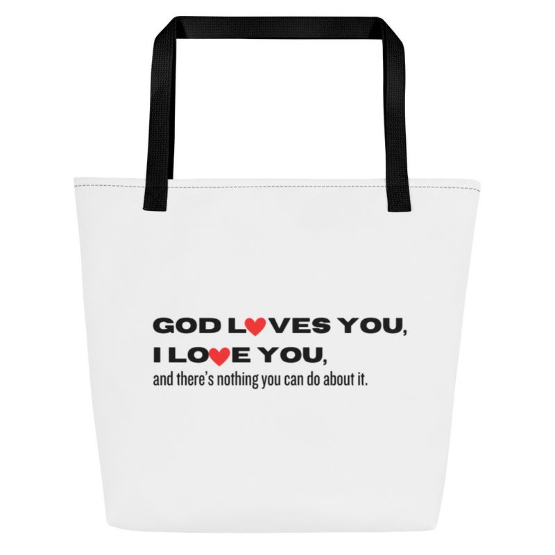 All-Over Print Large Tote Bag