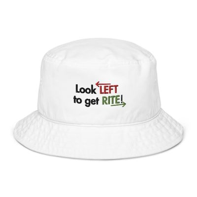 Organic bucket hat