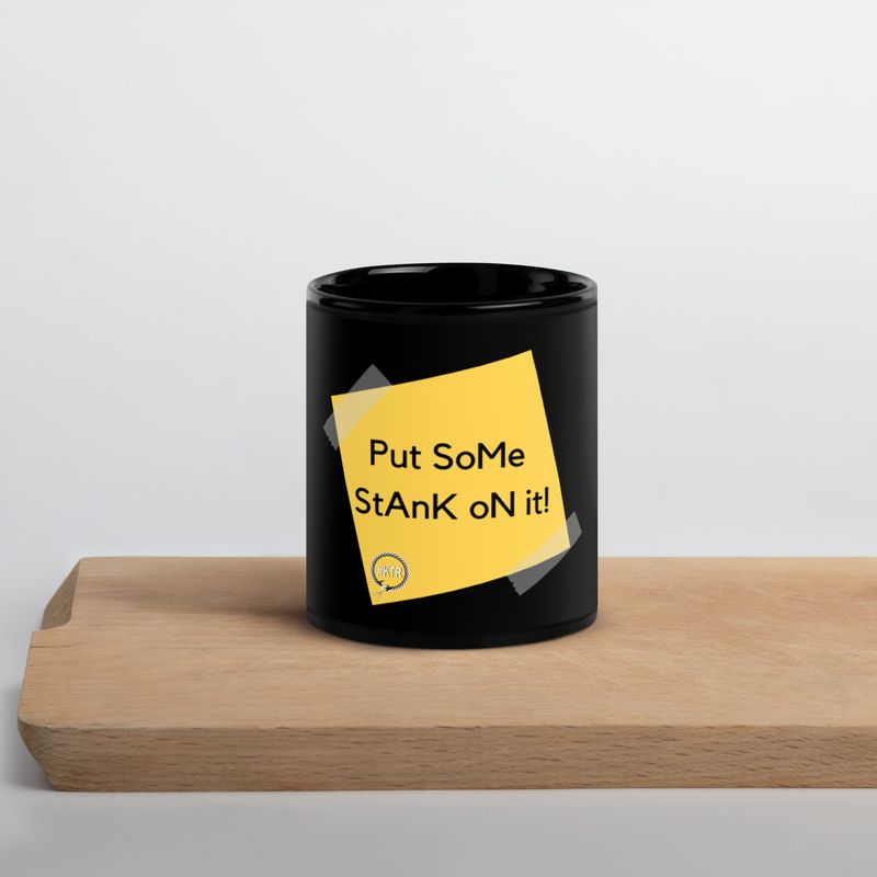 Black Glossy Mug