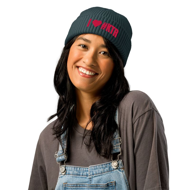 I LOVE #KTR Fisherman beanie
