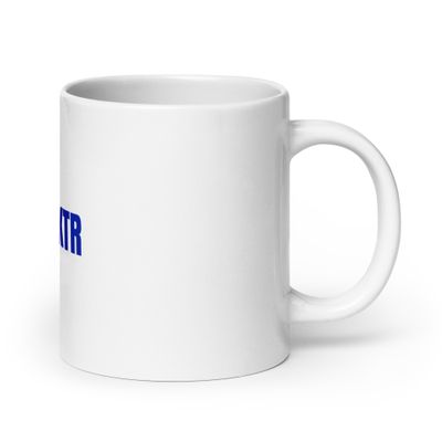 White glossy mug White glossy mug