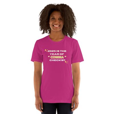 Comma Checks Unisex t-shirt