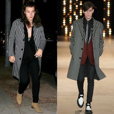 Saint Laurent Paris by Hedi Slimane Coat