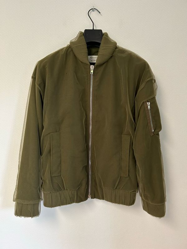 Maison Martin Margiela by John Galliano FW2014 Tulle Military Bomber