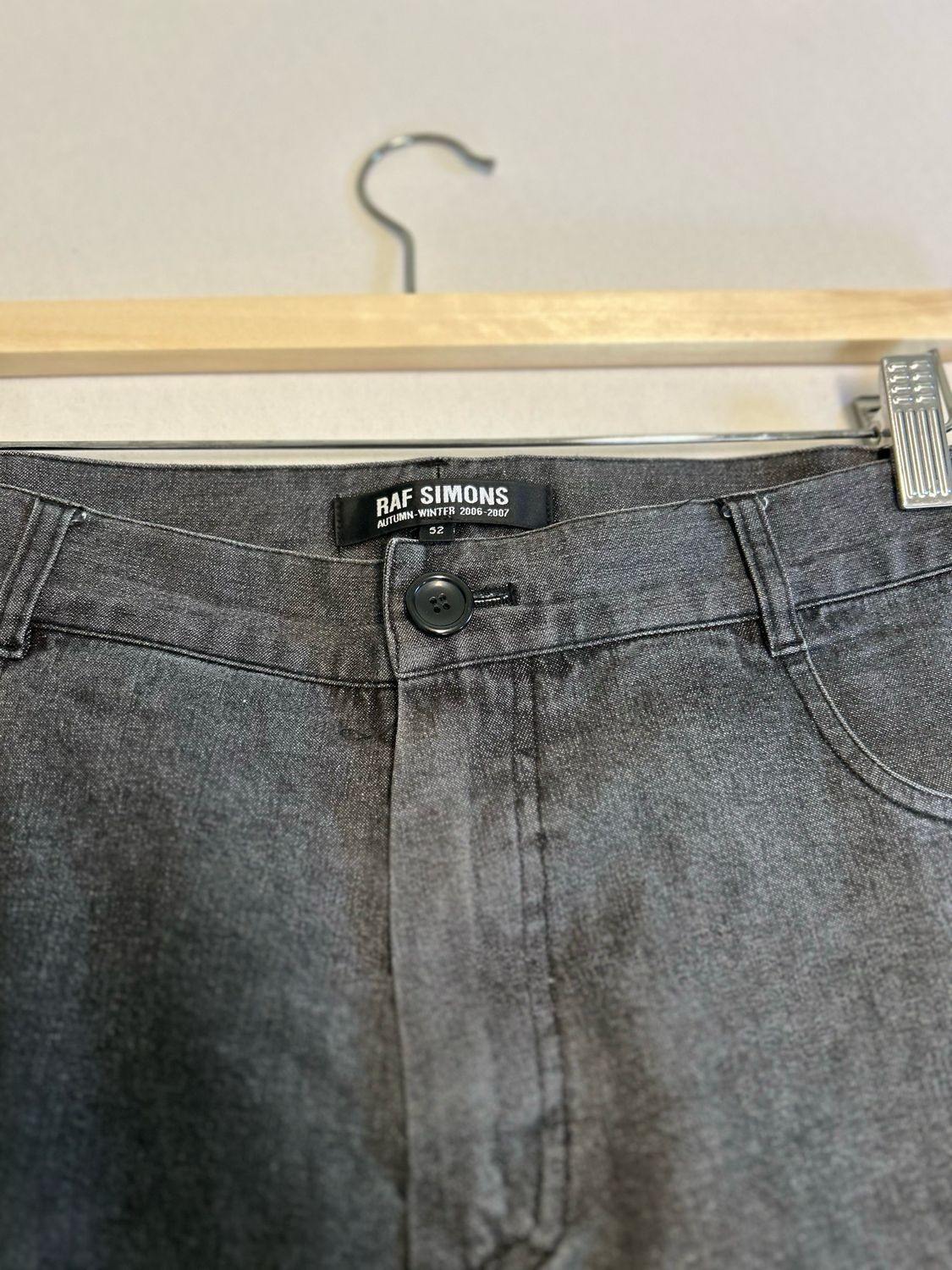 Raf Simons  FW2006 Contrast Stripe Denim