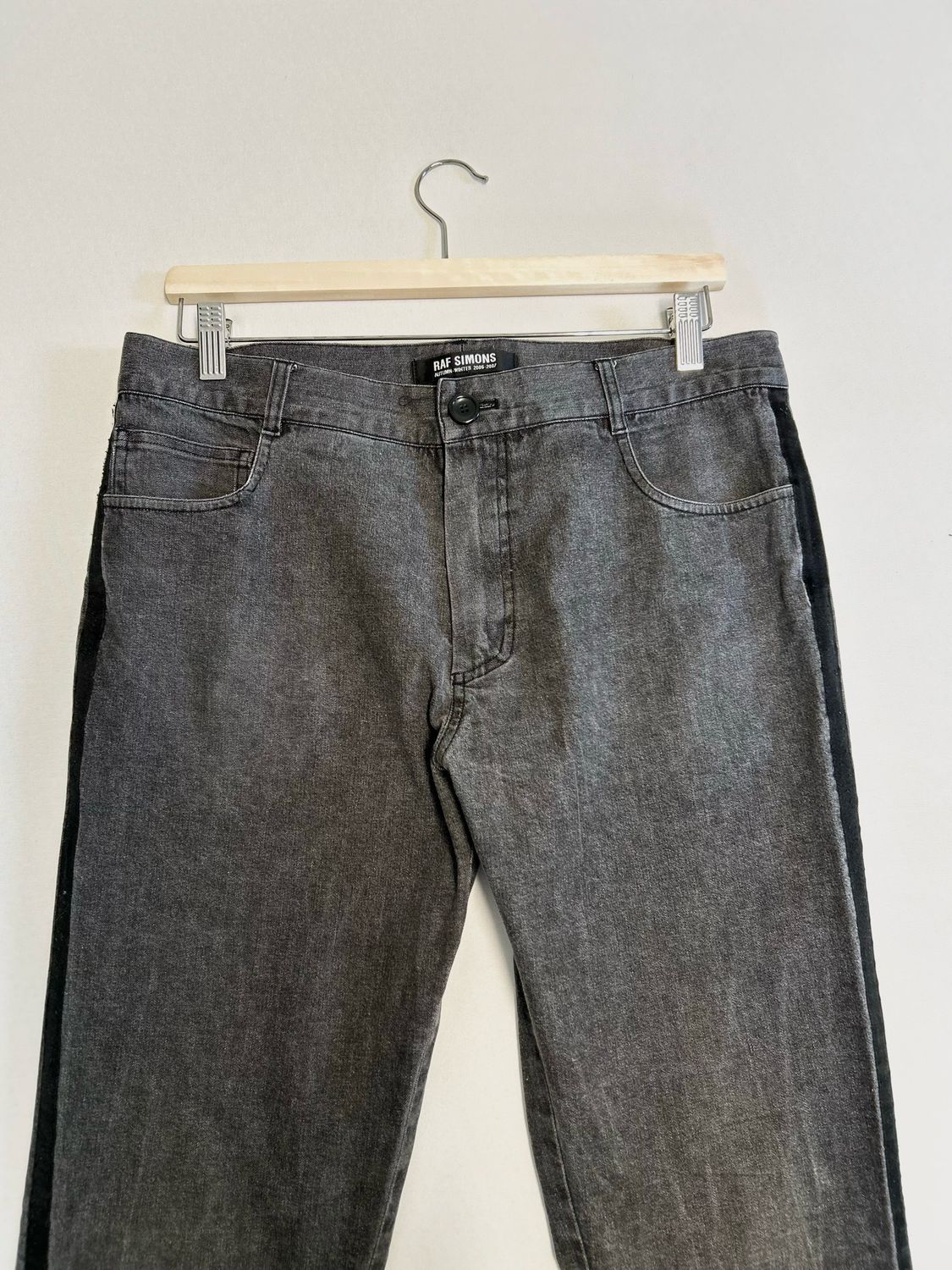 Raf Simons  FW2006 Contrast Stripe Denim