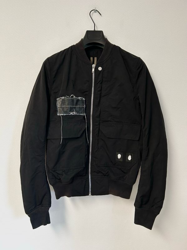 Rick Owens DRKSHDW  FW2018 Patch Bomber Jacket