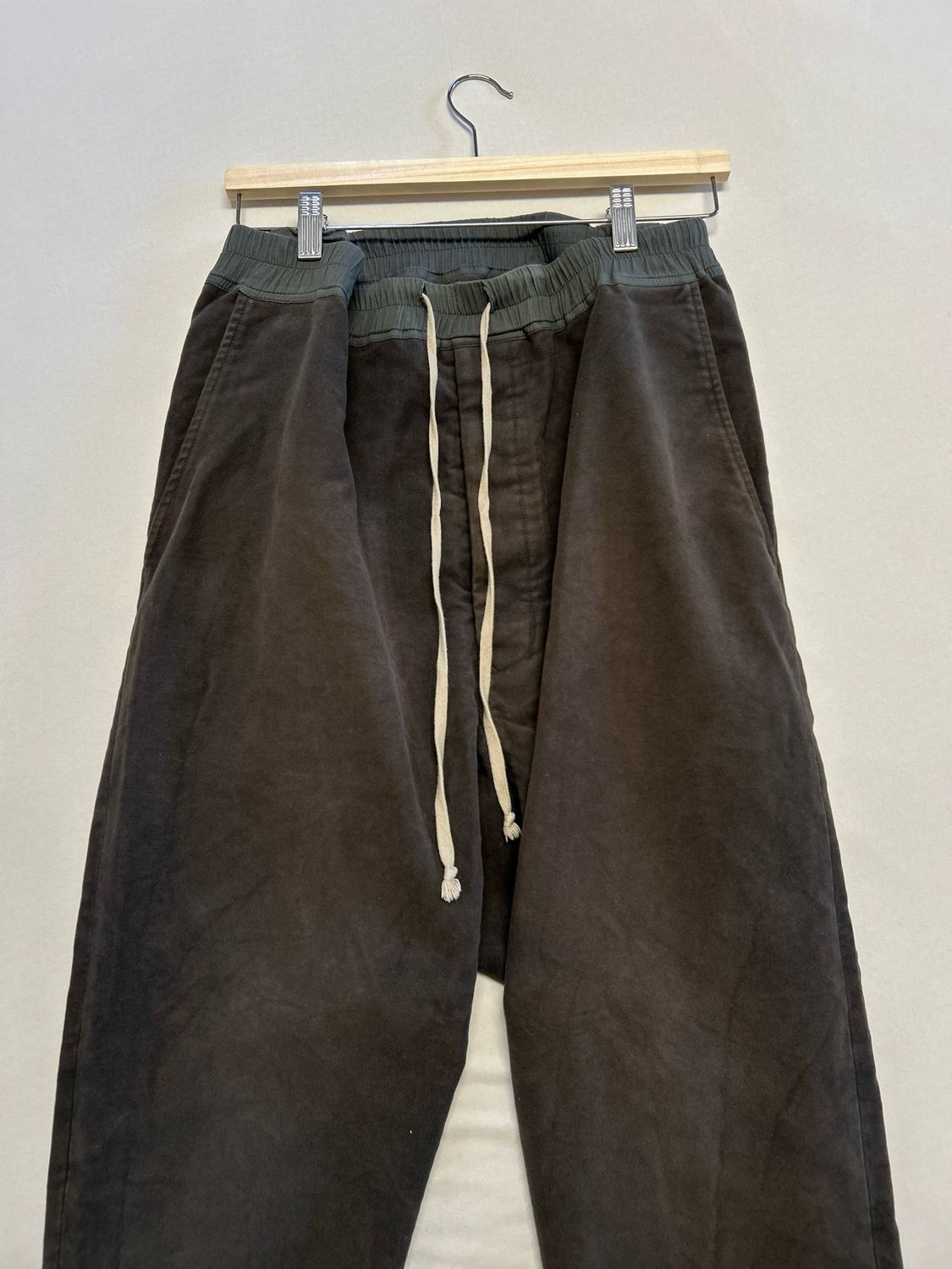 Rick Owens  FW13 “Plinth” Drop-Crotch Drawstring Trousers