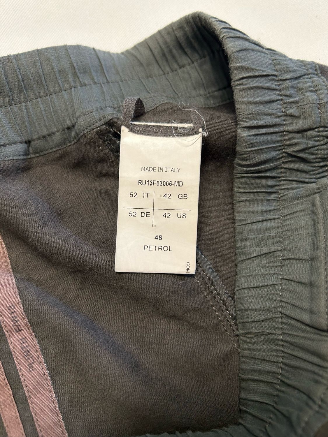 Rick Owens  FW13 “Plinth” Drop-Crotch Drawstring Trousers