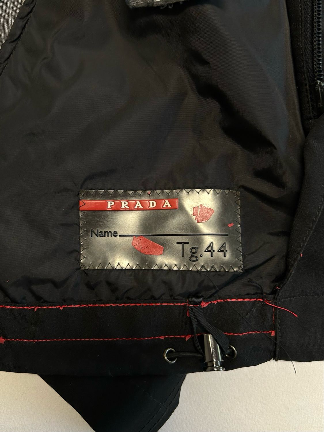 Prada  2002 Raccoon Fur Gore-Tex Jacket