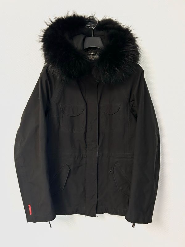 Prada  2002 Raccoon Fur Gore-Tex Jacket