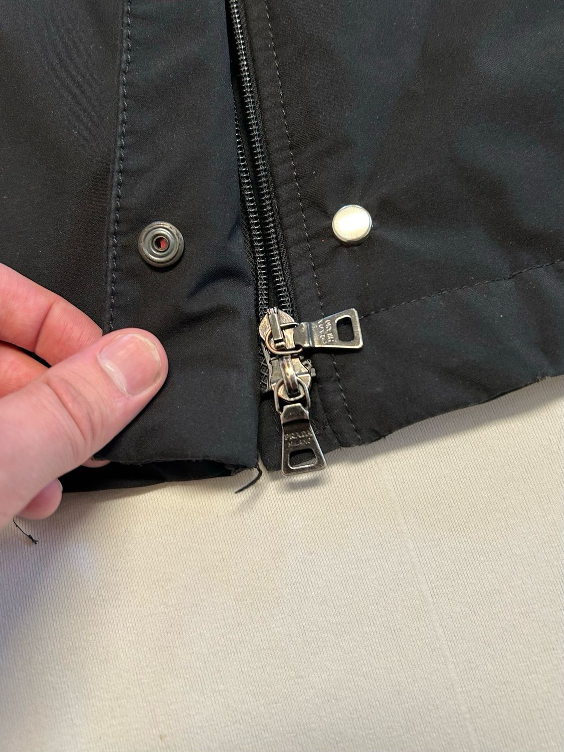 Prada  2002 Raccoon Fur Gore-Tex Jacket