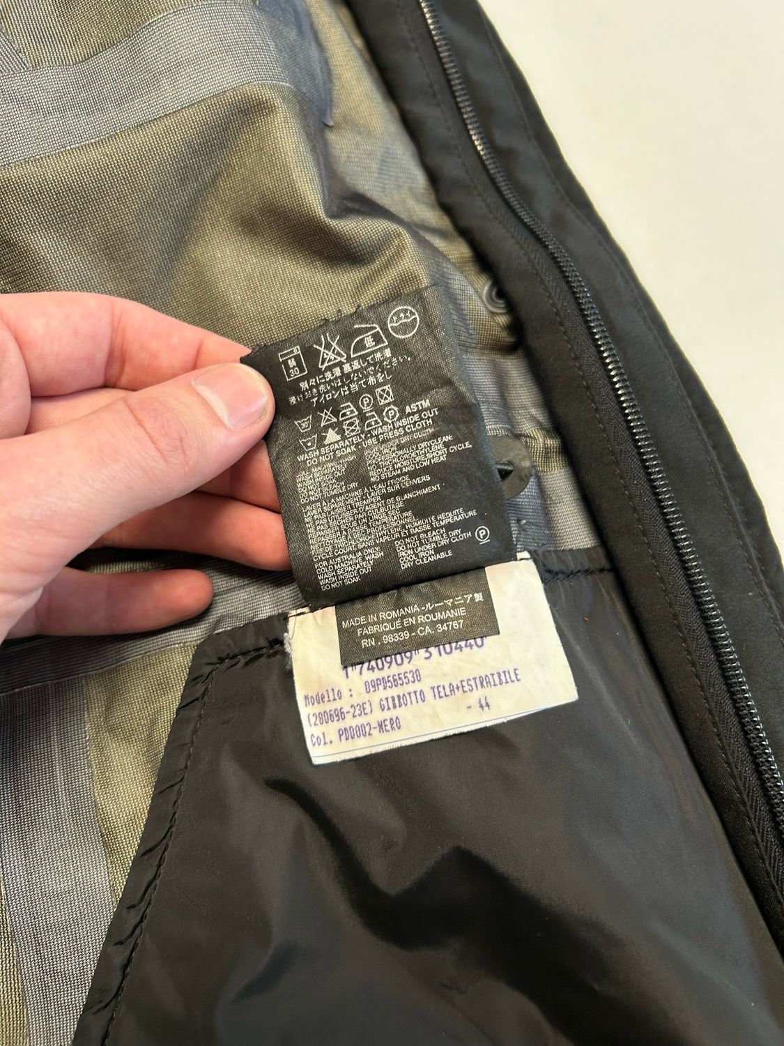 Prada  2002 Raccoon Fur Gore-Tex Jacket