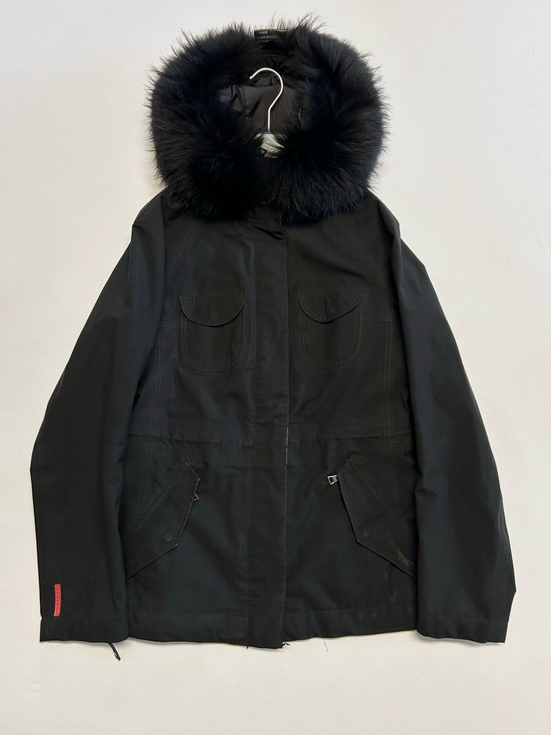 Prada  2002 Raccoon Fur Gore-Tex Jacket