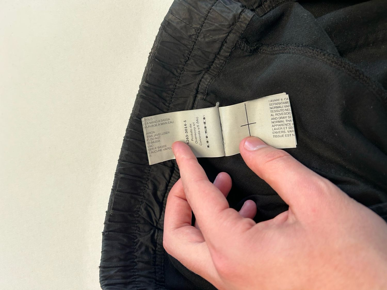 Rick Owens 2016 Drop Crotch Sweatpants