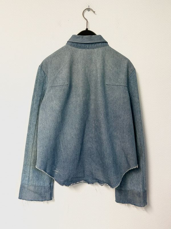 Vetements   FW2014 Deconstructed Denim Shirt