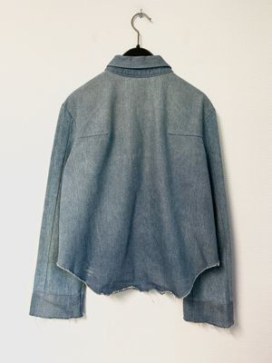 Vetements   FW2014 Deconstructed Denim Shirt