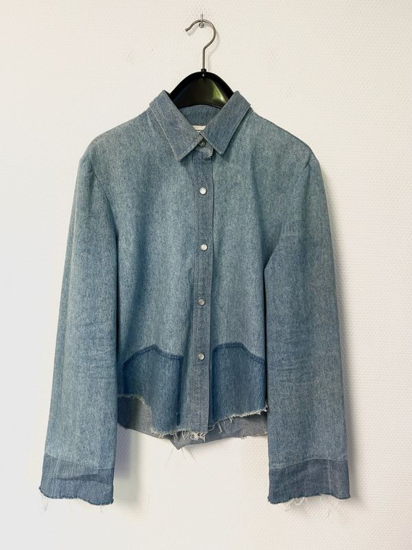 Vetements   FW2014 Deconstructed Denim Shirt