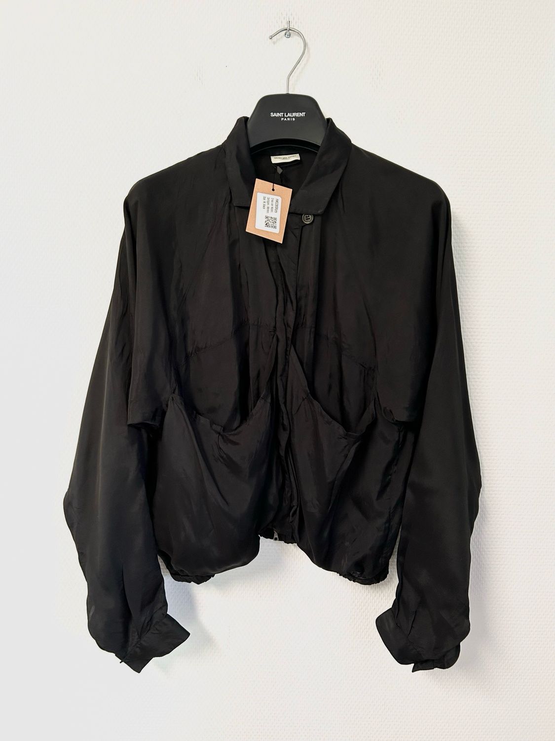 Dries Van Noten  Satin Bomber Jacket