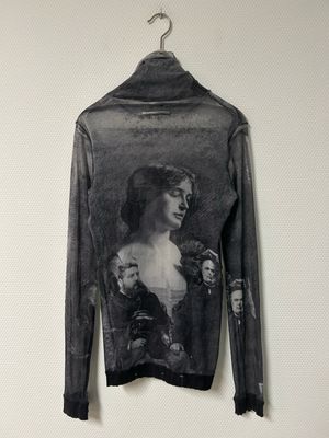 Jean Paul Gaultier  SS1998 Photograph Mesh Top
