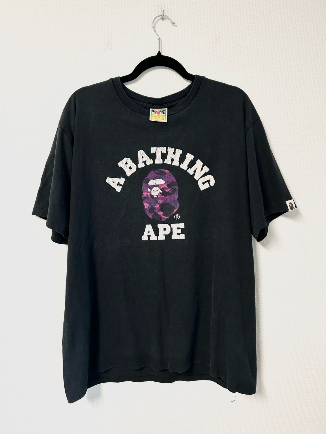 Bape Bathing Ape Purple Logo Tshirt 💜