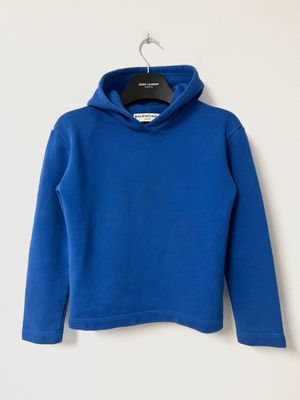 Balenciaga by Demna Gvasalia  SS2016 Shoulder Pad Shrunk Fit Hoodie