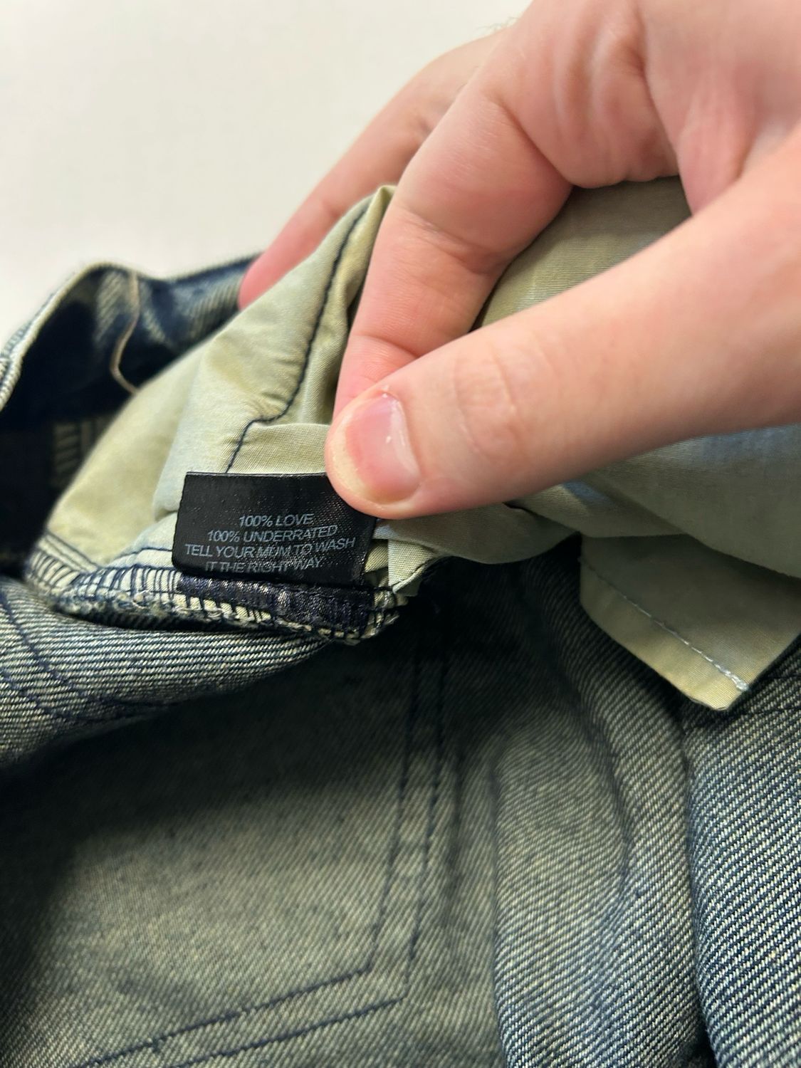 No/Faith Studios 002 Flared Denim