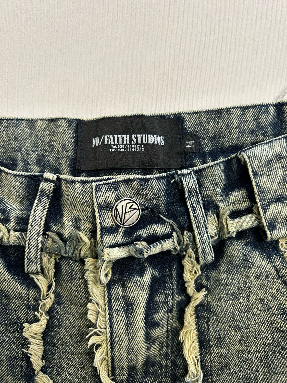 No/Faith Studios 002 Flared Denim