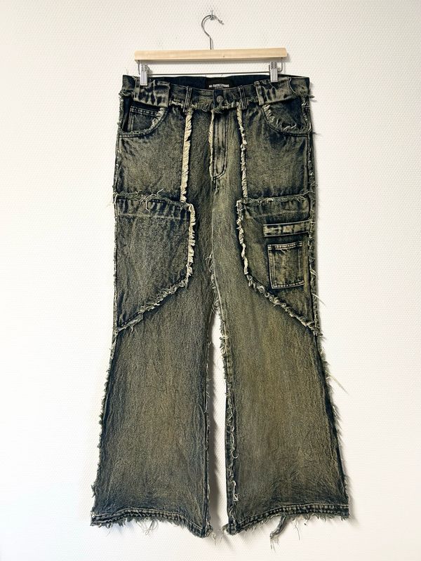 No Faith Studios 002 Flared Denim