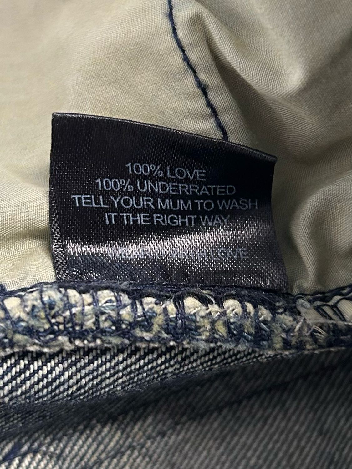 No Faith Studios 002 Flared Denim