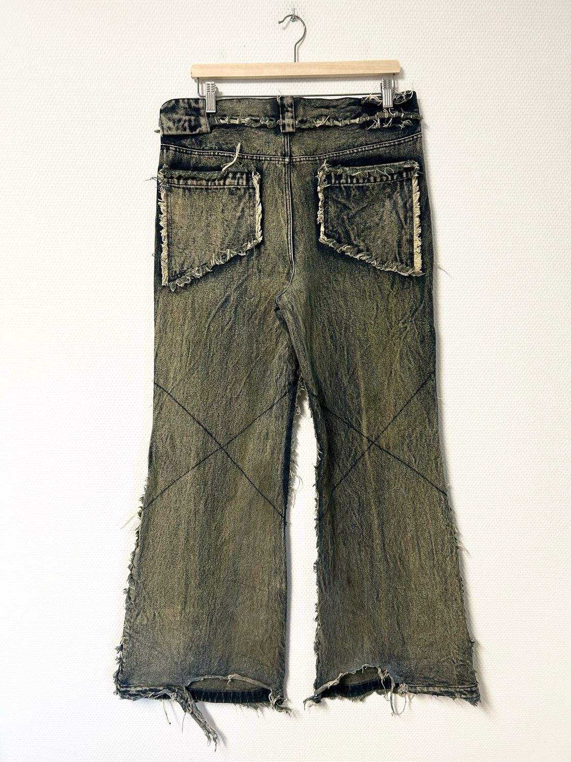 No Faith Studios 002 Flared Denim