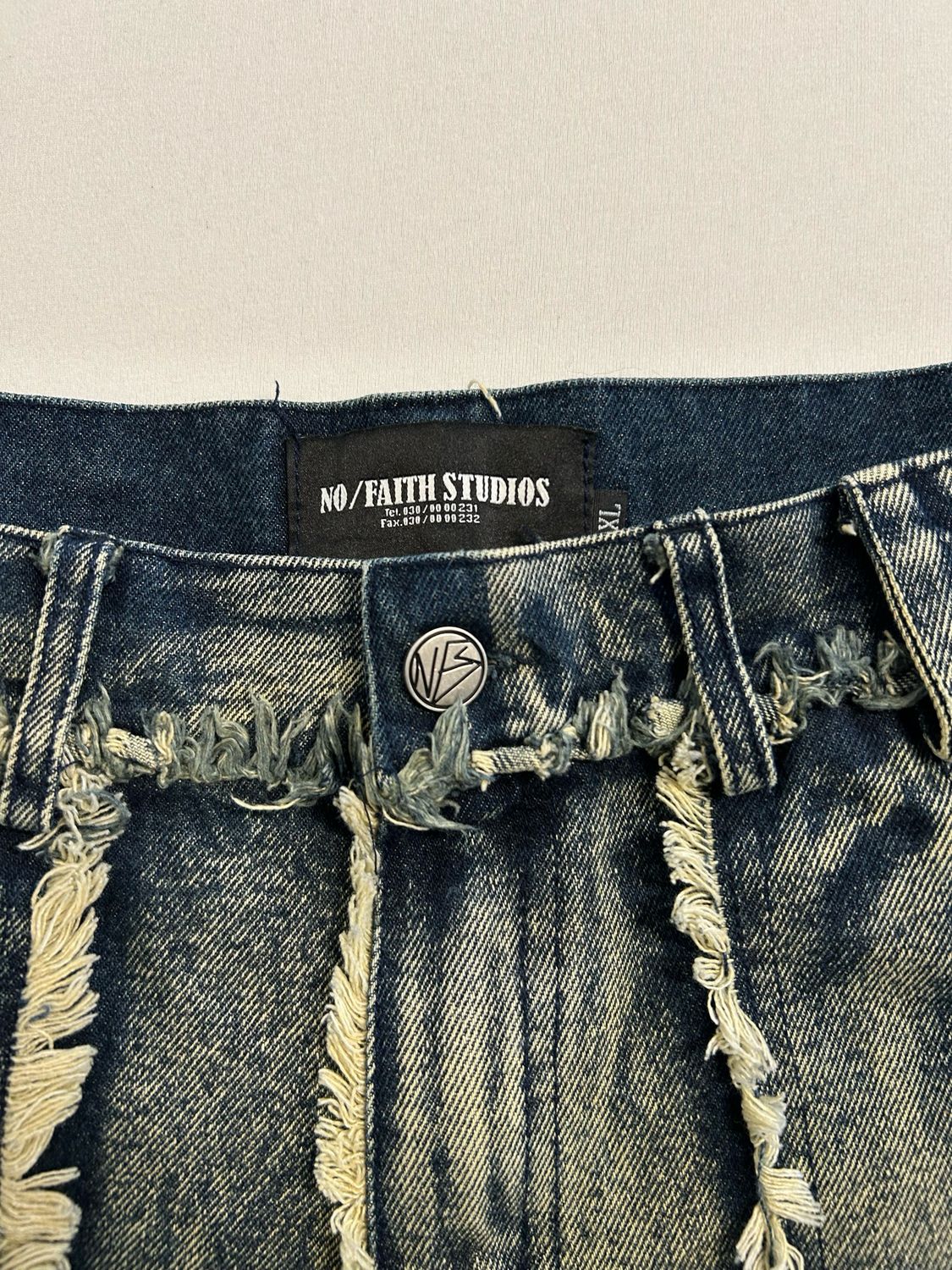 No Faith Studios 002 Flared Denim