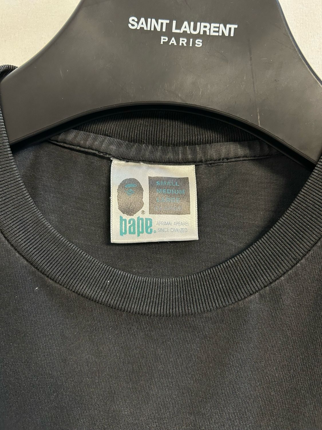 Bape  2003 Gold Plated Logo Tee