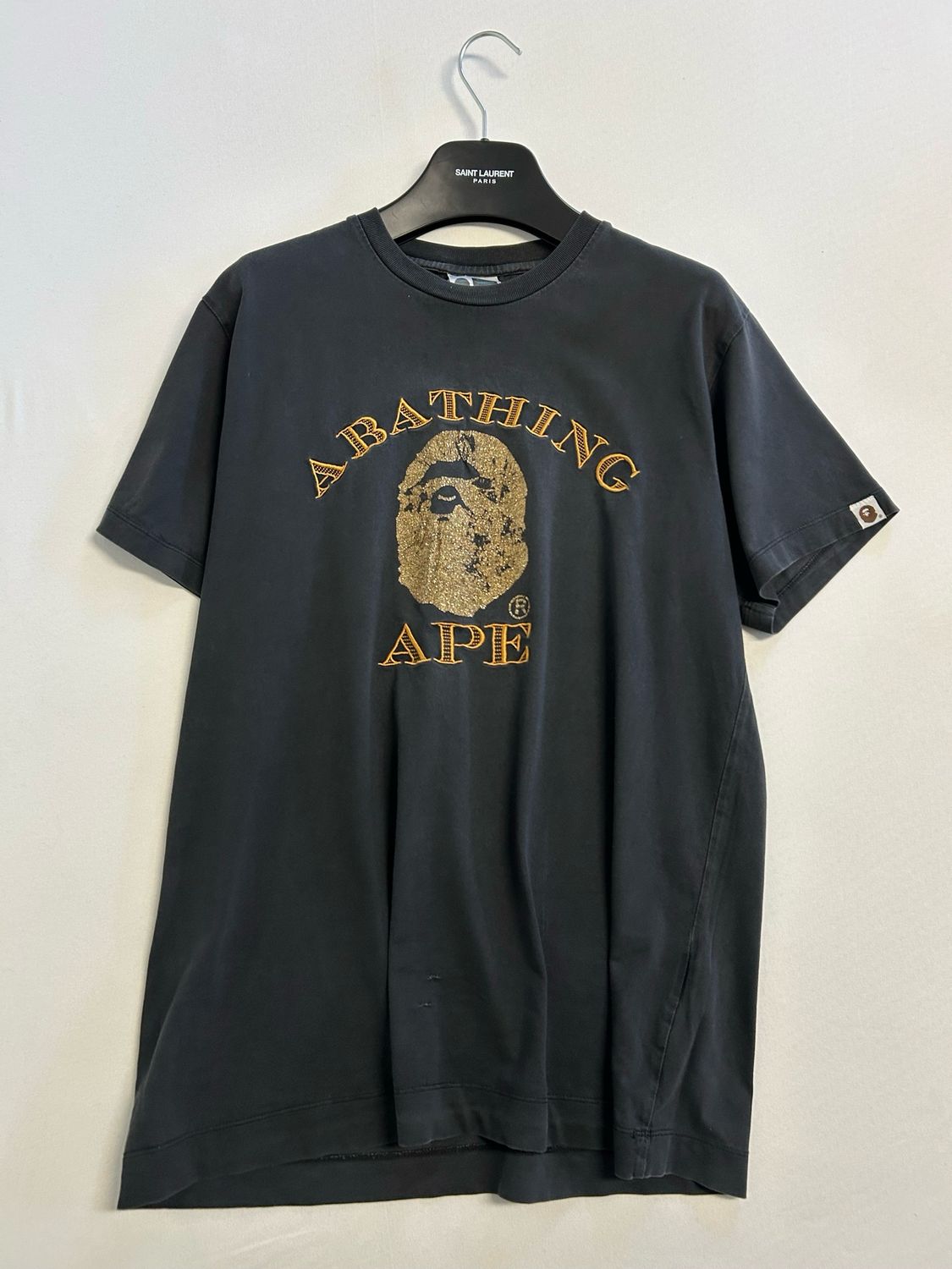Bape  2003 Gold Plated Logo Tee