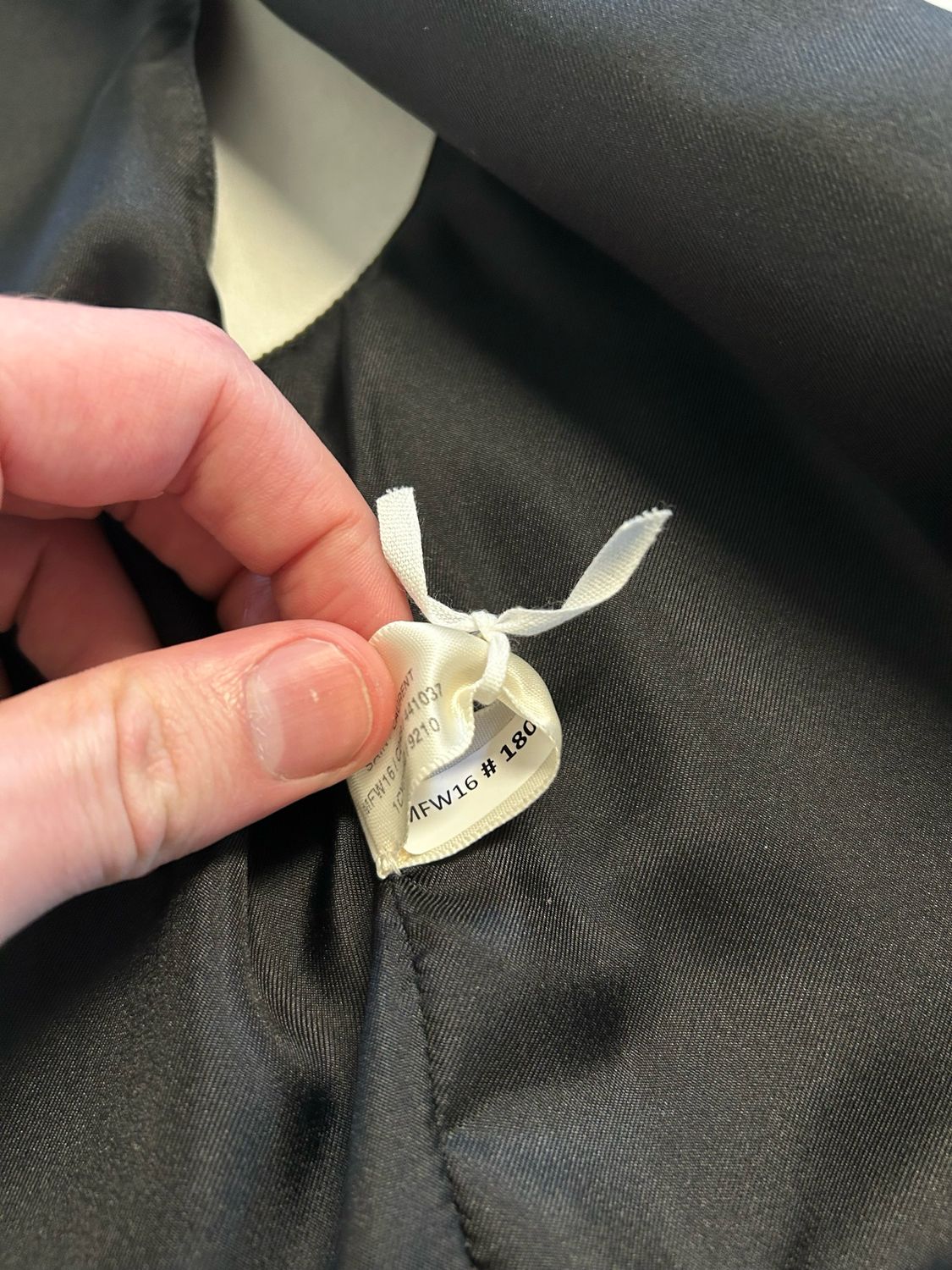 Saint Laurent Paris by Hedi Slimane FW2016 1/1 Sample Python Leather Vest