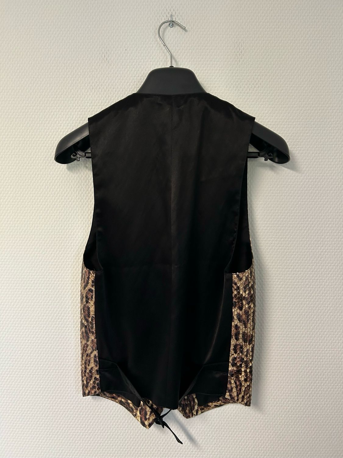 Saint Laurent Paris by Hedi Slimane FW2016 1/1 Sample Python Leather Vest